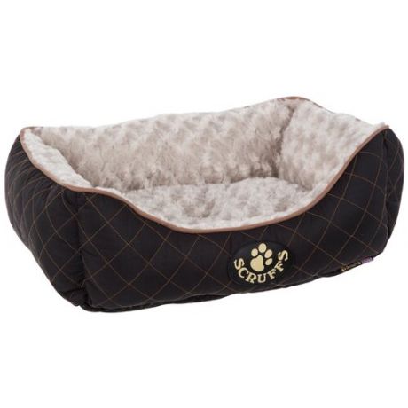 Лежак для собак Scruffs Wilton Box Bed S 50х40 см черный