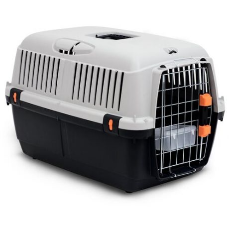 Клиппер-переноска для собак MP Bergamo Bracco Travel 1 32х31х48 см серый/черный