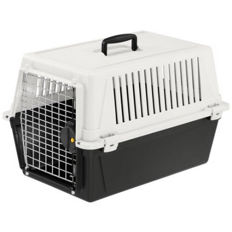 Клиппер-переноска для кошек и собак Ferplast Atlas 30 Professional 40х38х60 см белый/черный