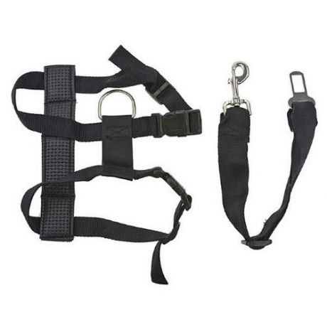 Фиксирующий ремень для собак Wahl Car Safety Harness S/M 2999-7290 черный