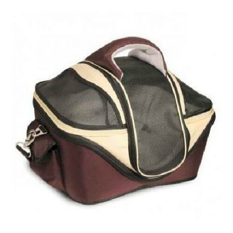 Triol сумка-переноска для собак и кошек 530х430х410мм, бордовый
