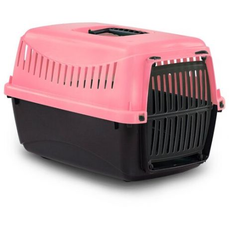 Переноска Lilli Pet для животных Beauty box 39x26x25 см, розовая