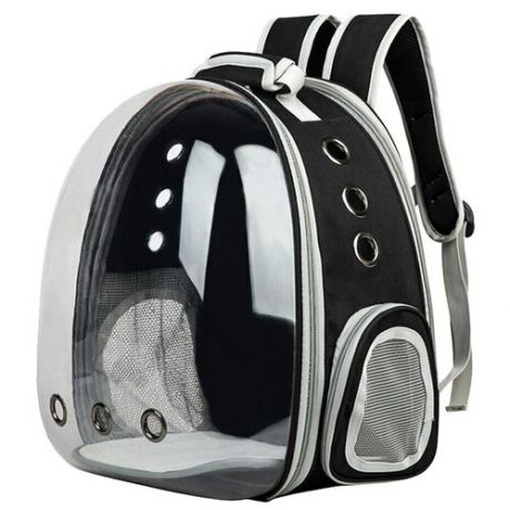 Сумка-рюкзак для переноски для животных с окном для обзора 310*420*280мм (розовый)
