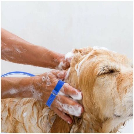 Щетка-душ для животных с массажным эффектом, Petsy