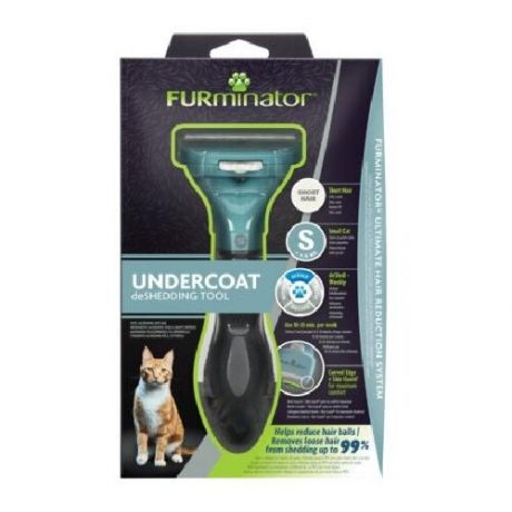Furminator фурминатор s для маленьких кошек c короткой шерстью 141198, 0,201 кг, 37071