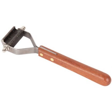 SHOW TECH стриппинг 26 ножей с деревянной ручкой для экстра-мягкой шерсти (27STE014)