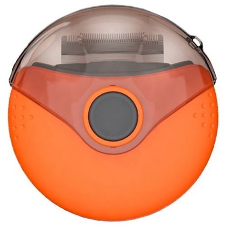 Мультигрумер 3в1 STEFAN (дешеддер, колтунорез, гребень противоблошиный, триммер), оранжевый