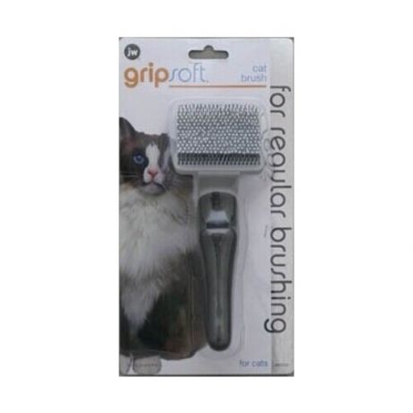 Расчёска-Щетка для кошек массажная с облитыми кончиками.