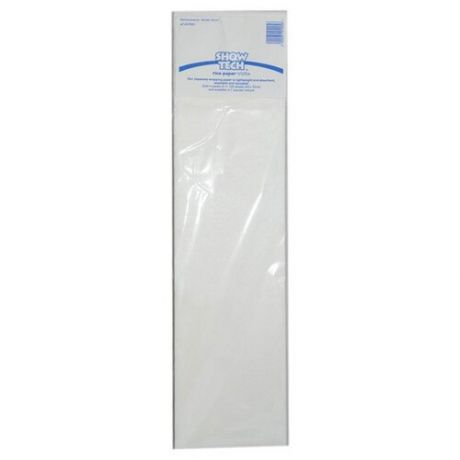 Show Tech Рисовая бумага для папильоток, белая (10х40см), Show Tech Rice Paper 100шт