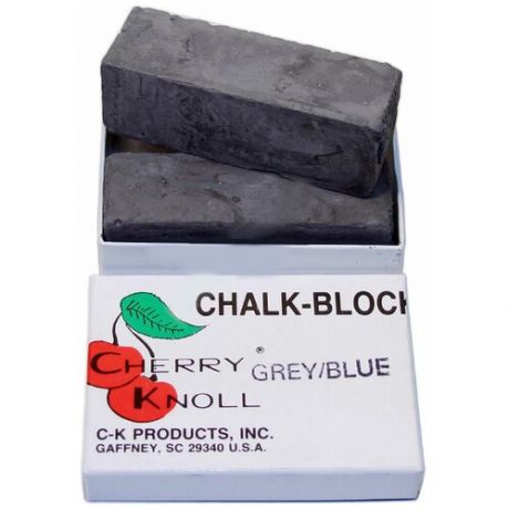 Cherry Knoll Мел для окрашивания шерсти животных (2 бруска по 75х25х25мм), С.K. Chalk Block Grey (серый)