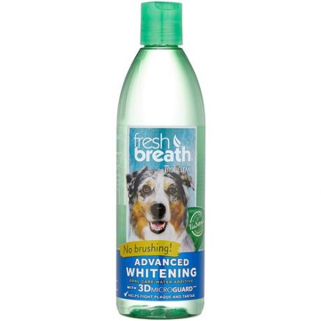 Моющее средство Tropiclean Fresh Breath для полоскания зубов собак , 473 мл