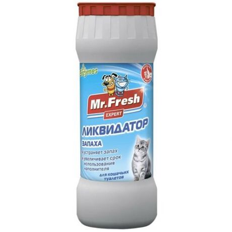 Mr. Fresh ликвидатор запаха для кошачьих туалетов, 500 гр