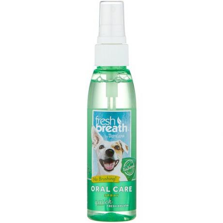 Спрей Tropiclean Fresh Breath для чистки зубов для собак , 118 мл