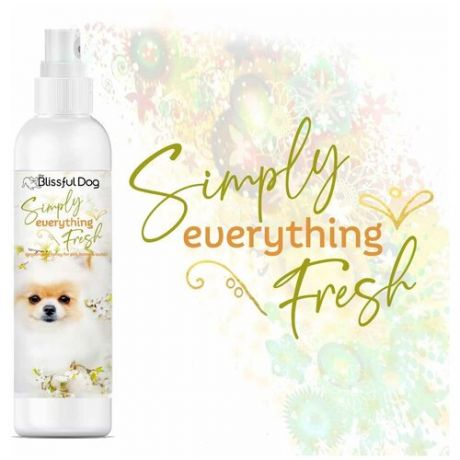 Спрей дезодорирующий Simply Fresh, The Blissful Dog (товары для животных, 30968, 118 мл)