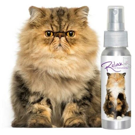 Антистрессовая ароматерапия для кошек Relax Cat, The Blissful Cat (товары для животных, 30975, шариковый аппликатор, 13 мл)