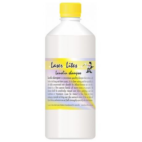 Laser Lites Шампунь ланолиновый (концентрат 1:20) Laser Lites Lanolin, 500мл