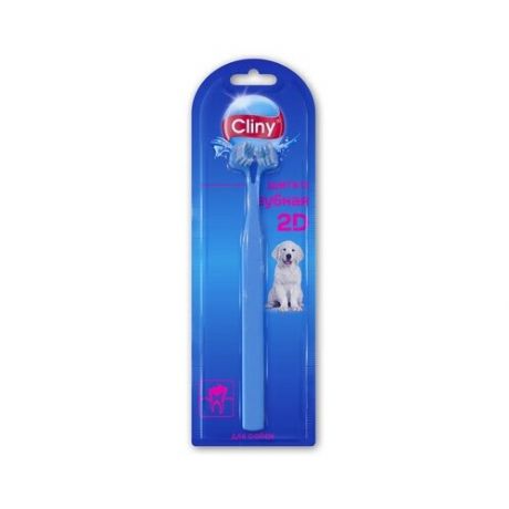 Cliny Зубная щетка 2D для собак K117, 0,02 кг, 55982 (2 шт)