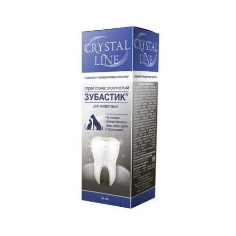 Apicenna Зубастик спрей для чистки зубов Crystal line, 0,03 кг (18 шт)