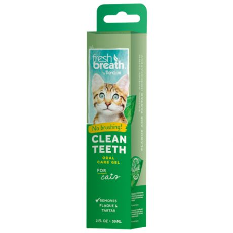 Гель для чистки зубов TROPICLEAN для кошек, 59 мл