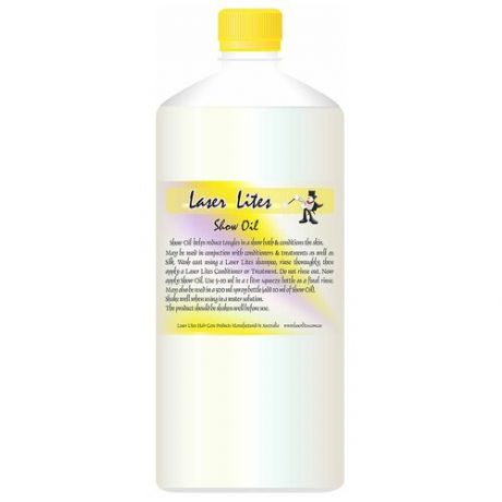 Laser Lites Масло для шерсти, минеральное (концентрат 1:100) Laser Lites Show Oil, 1л