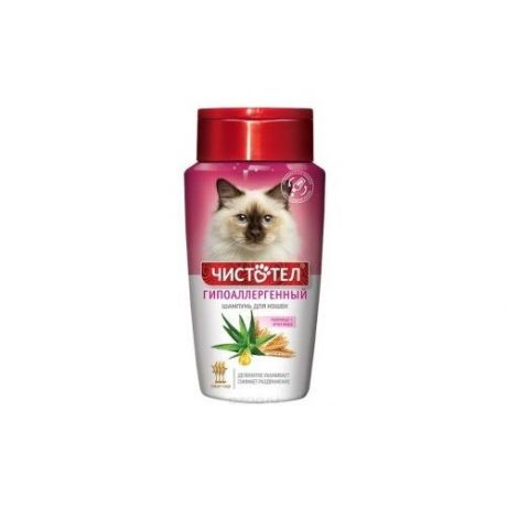 Чистотел c705 шампунь для кошек гипоаллергенный 220мл (10 шт)