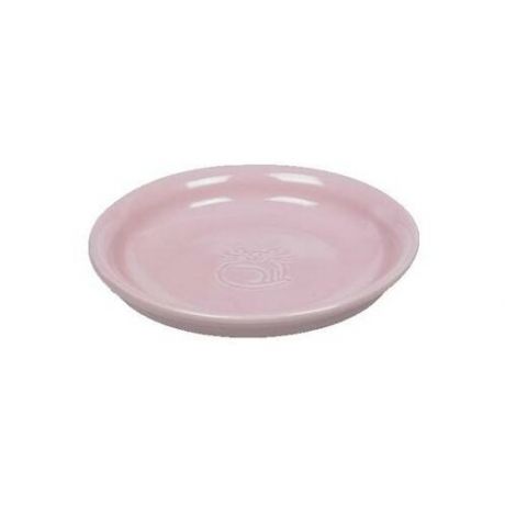 Миска керамическая (розовая), 14x2 см