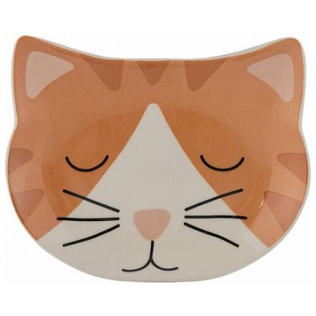 Миска для кошек ginger cat 16х13 см