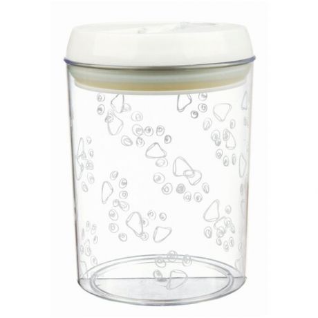 Контейнер пластиковый для еды и лакомств, Trixie (товары для животных, 1.5 л/ф 12 x 17.5 см, белый, 24664)