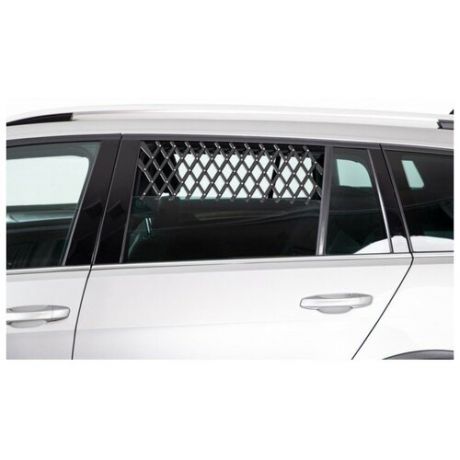 13102 Решётка вентиляционная на окно машины для собак и кошек 30–110 см, чёрная