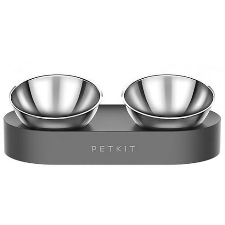 Миска для животных Xiaomi Petkit 15 Adjustable Double Bowl Set Metal Version P5201