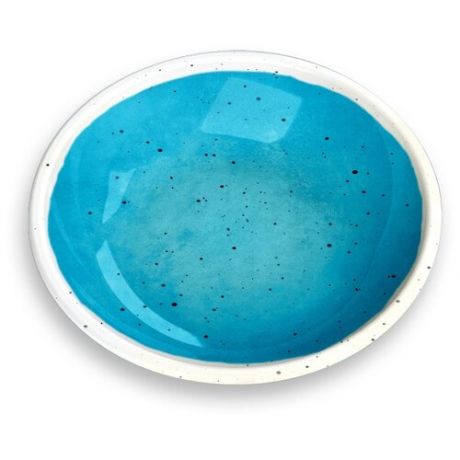 Миска для животных TARHONG "Desert Wash", бело-голубая, 13.3х2.8см/180мл