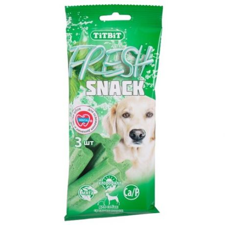 Лакомство для собак Titbit FRESH Snack для средних пород, 150 г