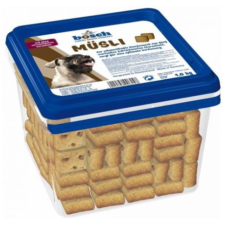 Bosch Muesli / Лакомство Бош Мюсли для собак 5 Злаков для правильного пищеварения 1 кг