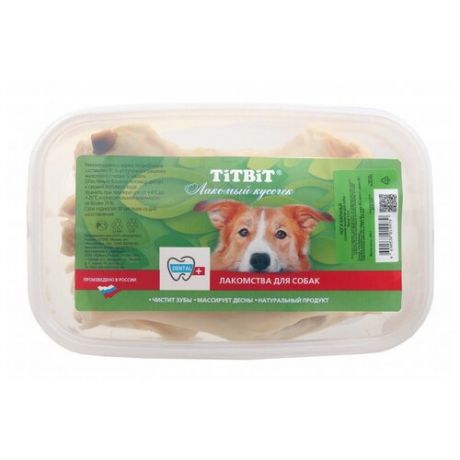 Лакомства TiTBiT Нога баранья - лакомство для собак банка пласт. 3.3 л (580гр)