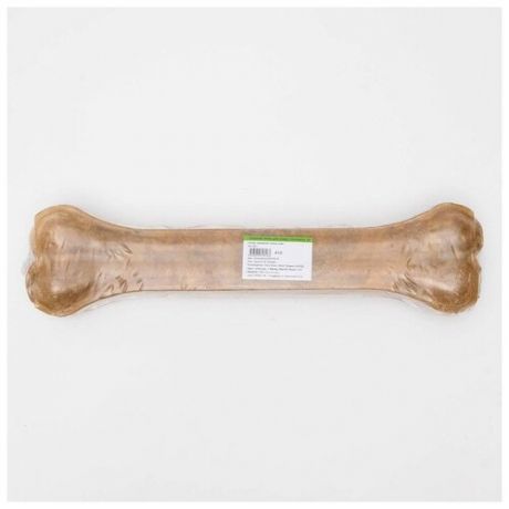 Лакомство для собак GreenQZin "ПлосКость №10", жильная кость, 25 см