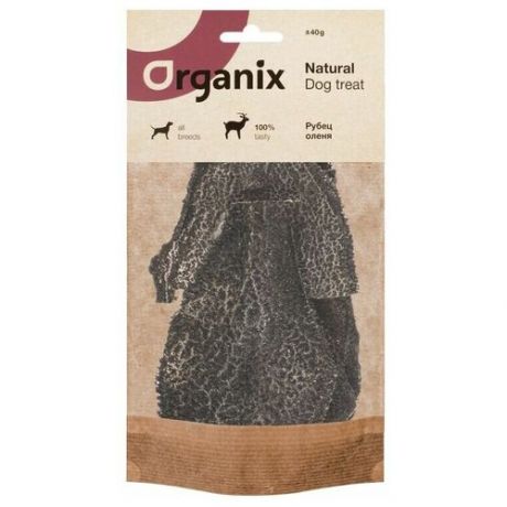 Лакомство Organix Премиум рубец оленя для собак (40 г)