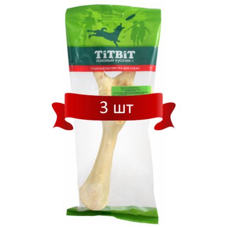 Лакомства TiTBiT Лапка индюшачья 1 - мягкая упаковка (97гр)*3 шт
