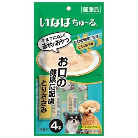 Inaba чао соус 14гр*4 для собак против запаха из пасти (2 шт)