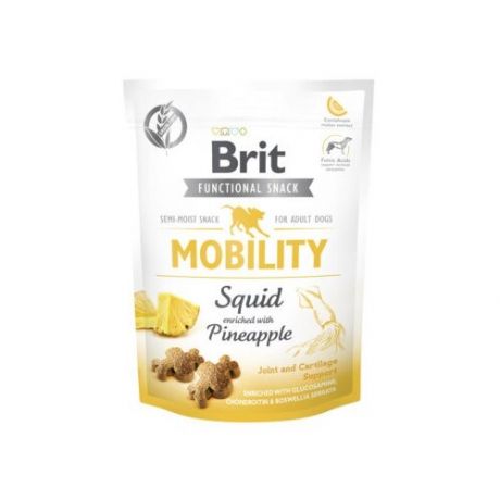Brit Лакомство для собак с кальмаром и ананасом Brit Care Mobility Squid, 539932 539932 | Mobility Squid, 0,15 кг (2 шт)