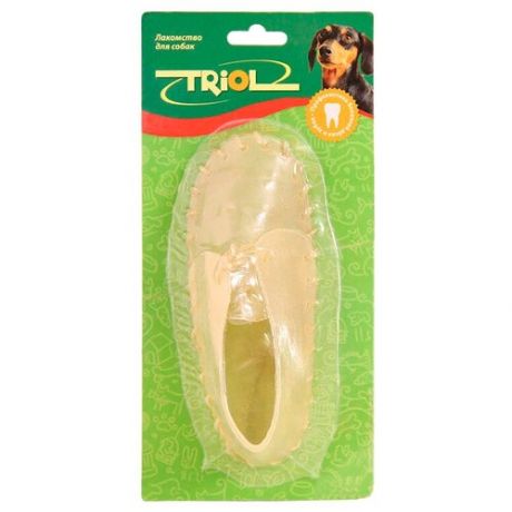 Triol Лакомство для собак, для чистки зубов - Ботинок 8 50-55 г. (пакет 10 шт.) (10151059)