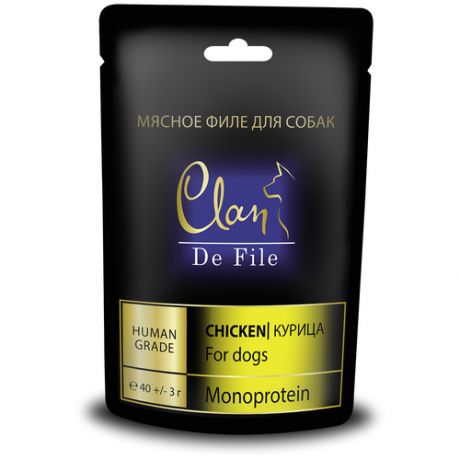Clan De File - Лакомство для собак Курица - 0,04 кг