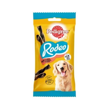 Pedigree pedigree лакомство для собак родео говядина 10222424, 0,123 кг (10 шт)