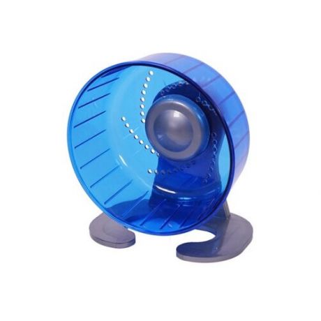 Игрушка для грызунов ROSEWOOD "Колесо Пико", голубая, 19х16.5х11см/D17см (Великобритания)