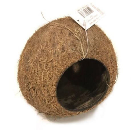EBI Игрушка для грызунов "Домик Кокос", коричневый, 13см (Нидерланды)