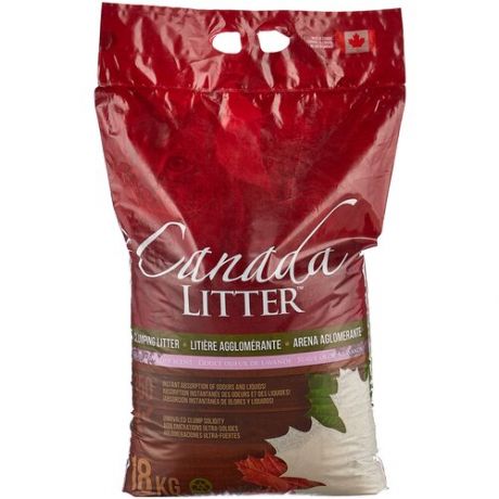 Canada Litter CanadaLitter - Канадский комкующийся наполнитель "Запах на замке" с ароматом лаванды, Scoopable Litter 6 кг