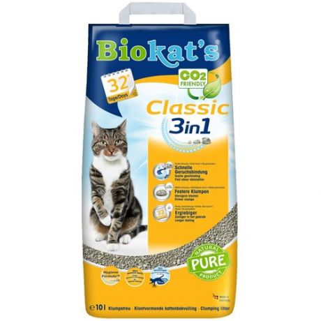 Biokat's BioCat's Classic - Наполнитель комкующийся 10 л