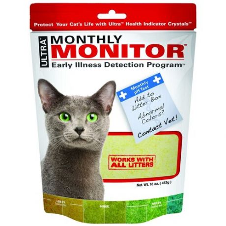 Neon Litter Monthly Monitor - Индикатор PH мочи д/кошек - 0,453 кг