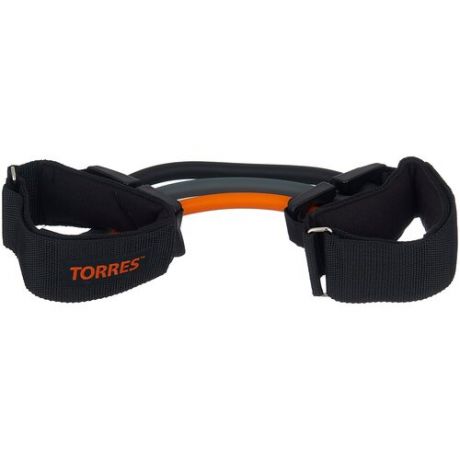 Эспандер для лыжника (боксера, пловца) TORRES AL0045 29 см черный/серый/оранжевый