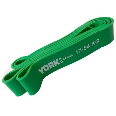 Эспандер-Резиновая петля "York" Crossfit 2080х4.5х44мм (зеленый) (RBLX-205/B34957)