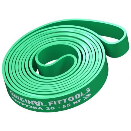 Эспандер лента Original FitTools FT-EX-208-44 208 х 4.4 см зеленый